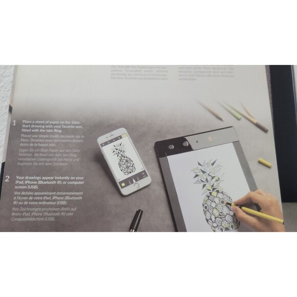 iskn The Slate Pen Paper Lovers Drawing Artist Digital Drawing Tablet Tested - Picture 10 of 12